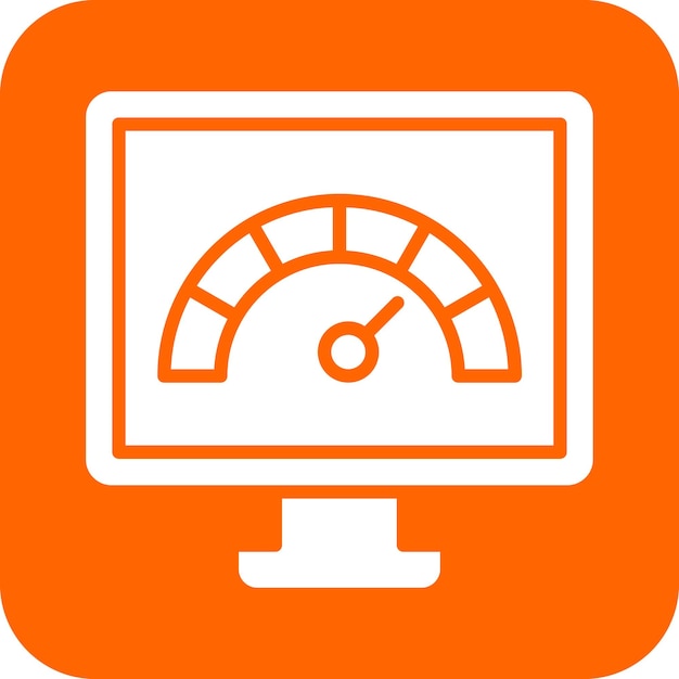 Estilo de icono de ancho de banda de diseño vectorial