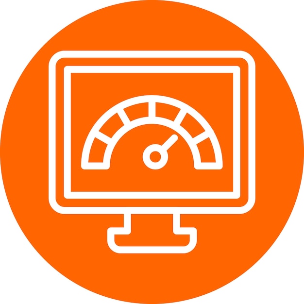 Estilo de icono de ancho de banda de diseño vectorial