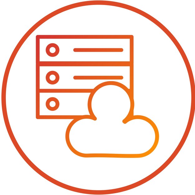 Estilo del icono del anfitrión de diseño vectorial