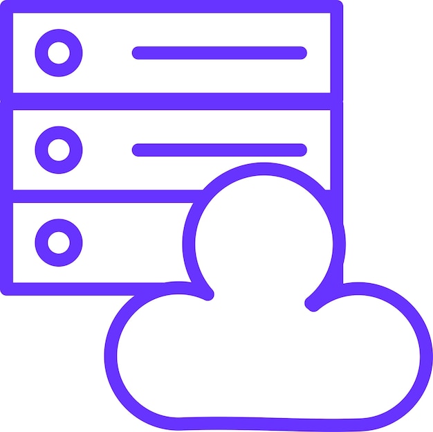 Estilo del icono del anfitrión de diseño vectorial