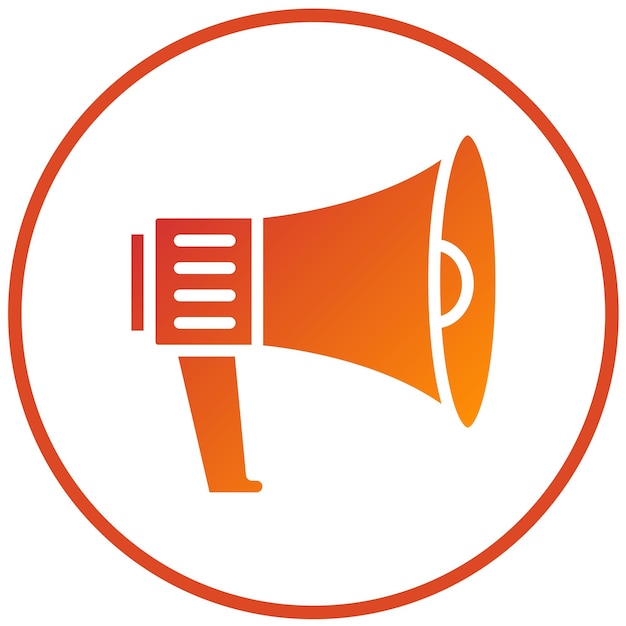 Estilo del icono del anuncio de diseño vectorial