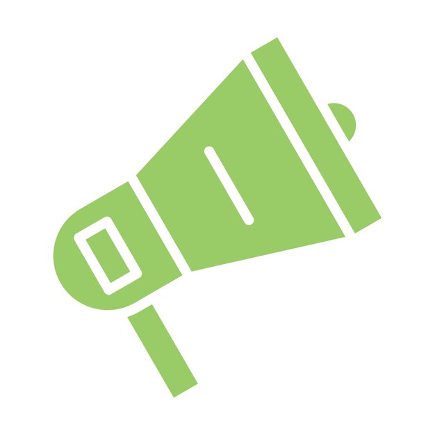 Estilo del icono del anuncio de diseño vectorial