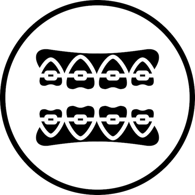 Estilo del icono de los aparatos dentales