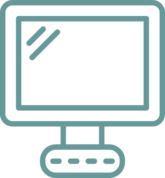 Estilo de icono de los aparatos de diseño vectorial