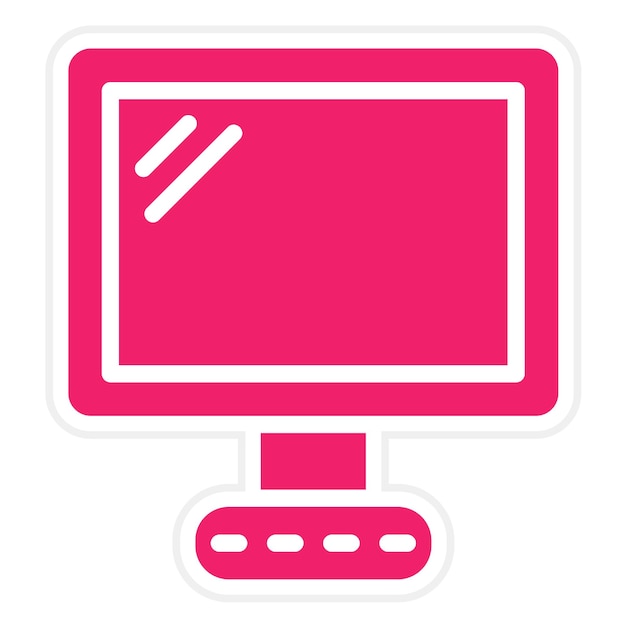 Estilo de icono de los aparatos de diseño vectorial