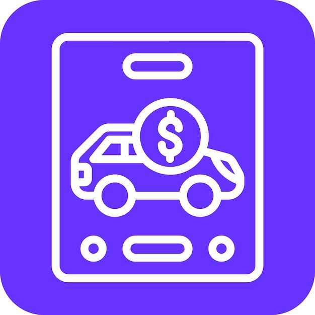 Estilo del icono de la aplicación de finanzas