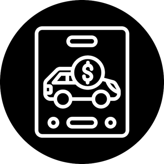 Estilo del icono de la aplicación de finanzas