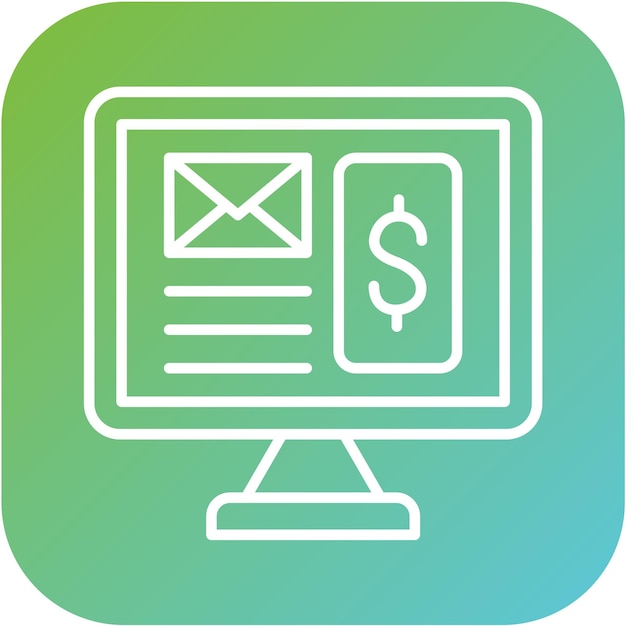 Estilo del icono de la aplicación de finanzas