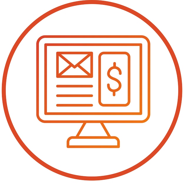 Estilo del icono de la aplicación de finanzas