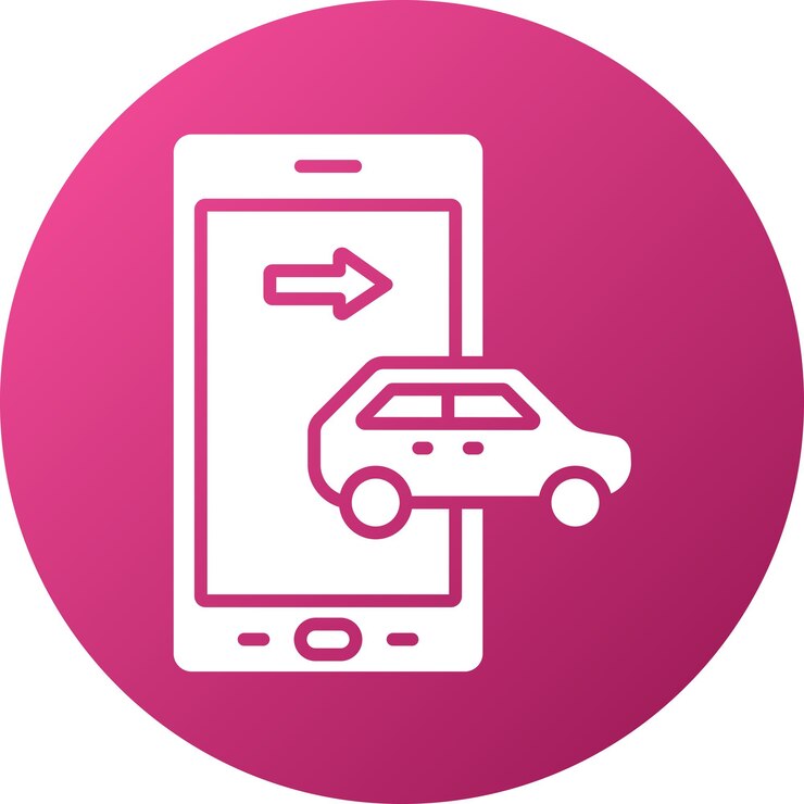 Vector estilo de icono de la aplicación móvil de diseño vectorial