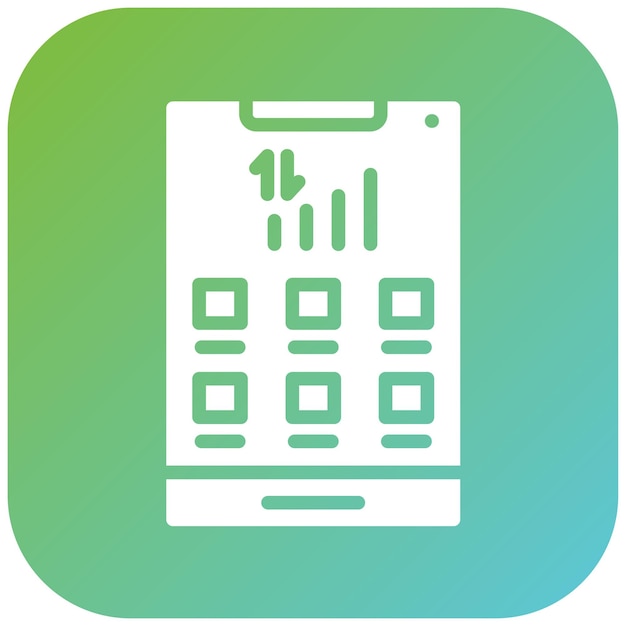 Estilo de icono de la aplicación del servicio de diseño vectorial