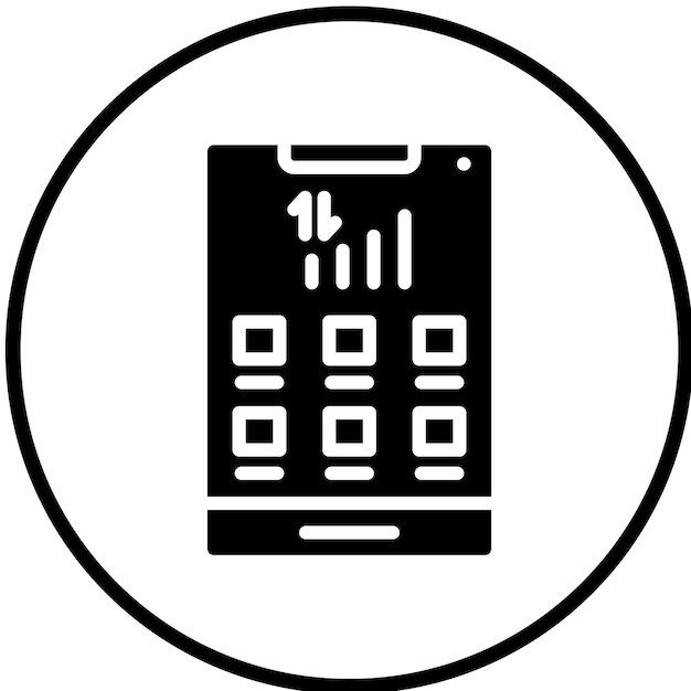 Estilo de icono de la aplicación del servicio de diseño vectorial