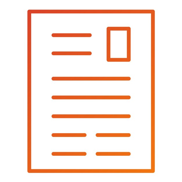 Estilo del icono de la aplicación de trabajo de diseño vectorial