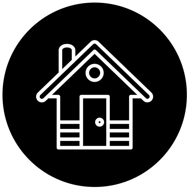 Estilo del icono de la aplicación Vector Design Homes