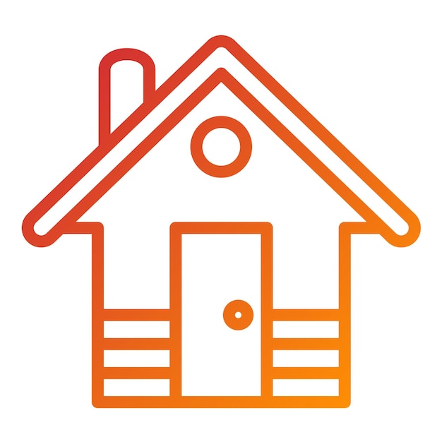 Estilo del icono de la aplicación Vector Design Homes