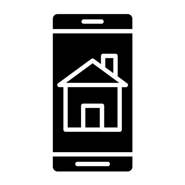 Estilo del icono de la aplicación Vector Design House