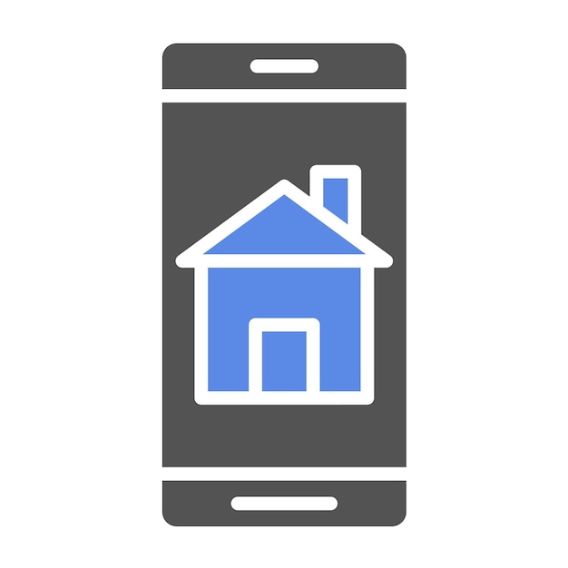 Estilo del icono de la aplicación Vector Design House