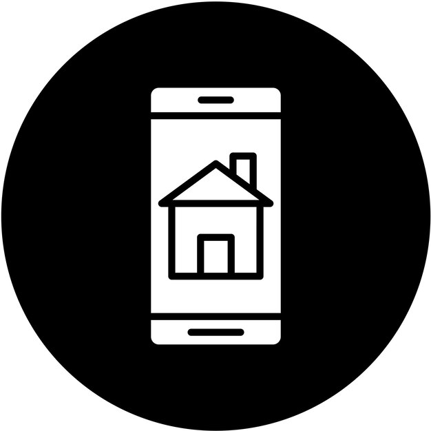 Estilo del icono de la aplicación Vector Design House