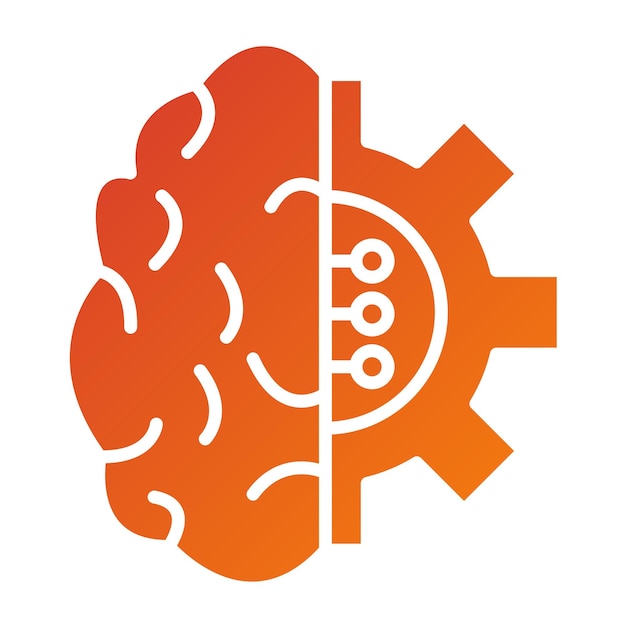 Estilo de icono de aprendizaje automático