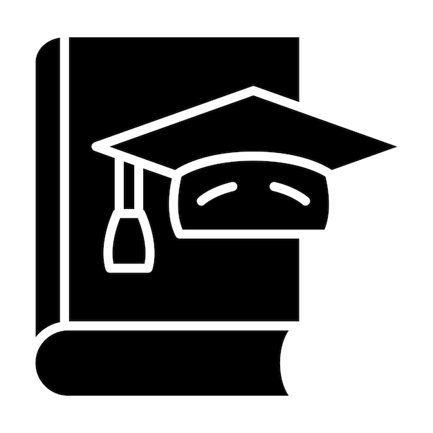 Estilo del icono de aprendizaje de diseño vectorial