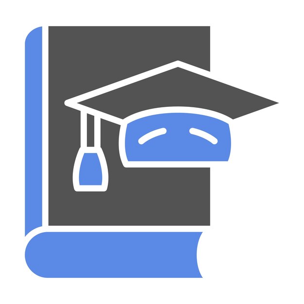 Estilo del icono de aprendizaje de diseño vectorial