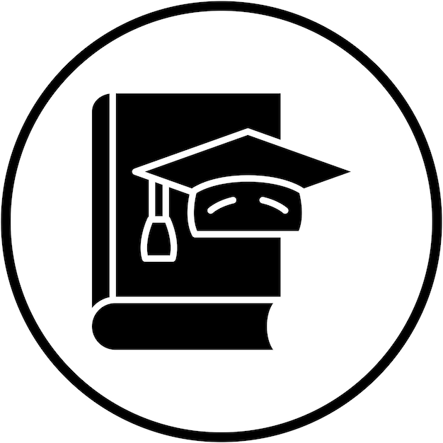 Estilo del icono de aprendizaje de diseño vectorial