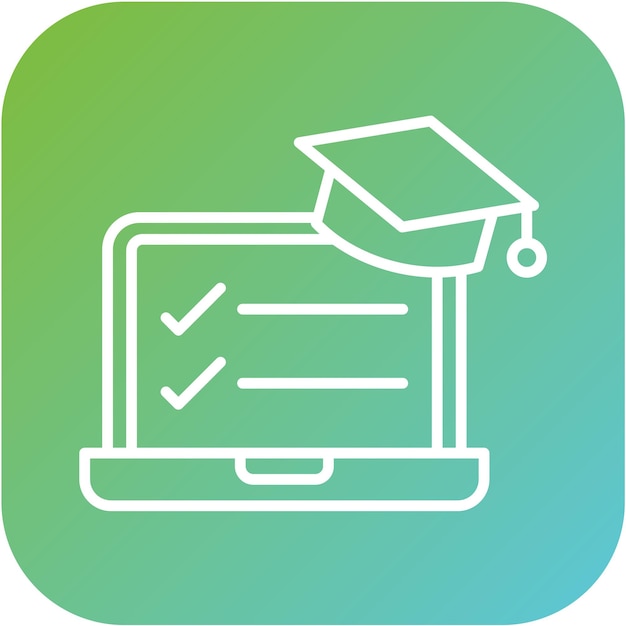 Estilo del icono de aprendizaje de gestión
