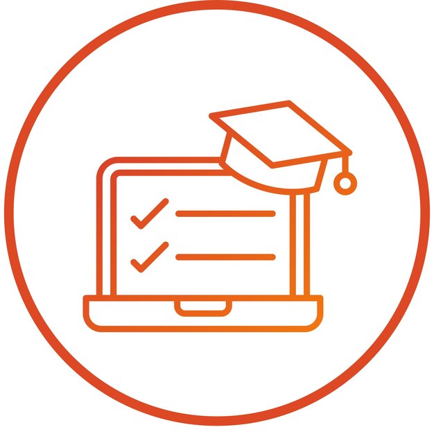Estilo del icono de aprendizaje de gestión