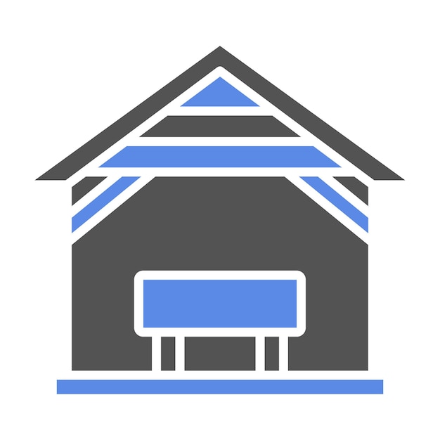 Estilo del icono del árbol de diseño vectorial
