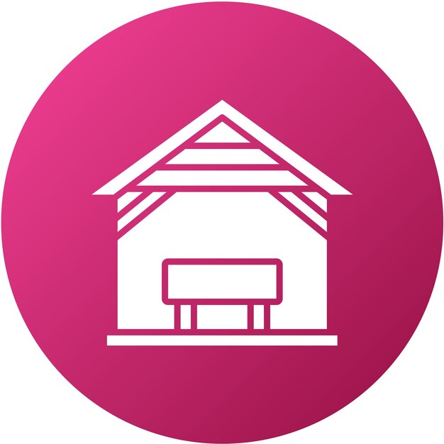 Estilo del icono del árbol de diseño vectorial