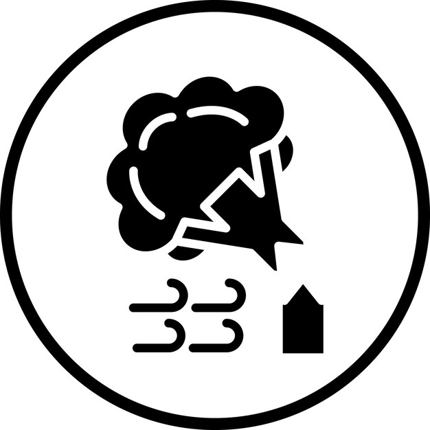 Estilo del icono del árbol roto