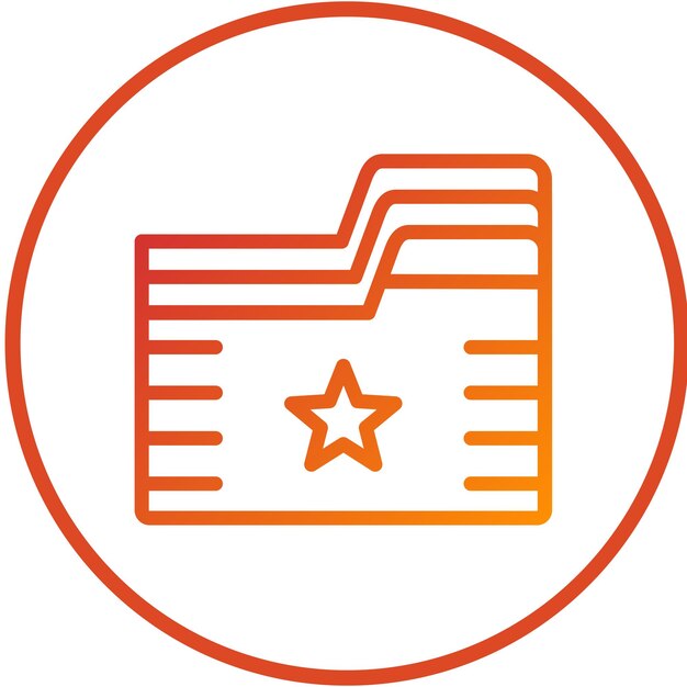 Estilo del icono del archivo de diseño vectorial