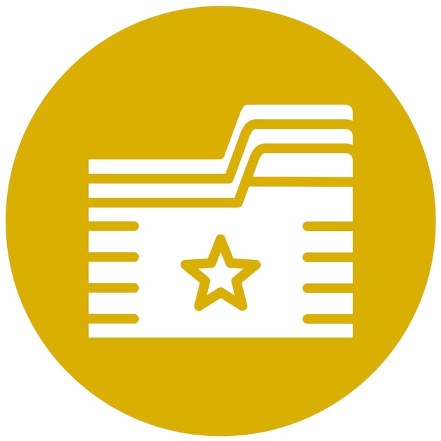 Estilo del icono del archivo de diseño vectorial