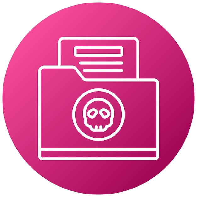 Estilo de icono del archivo hackeado
