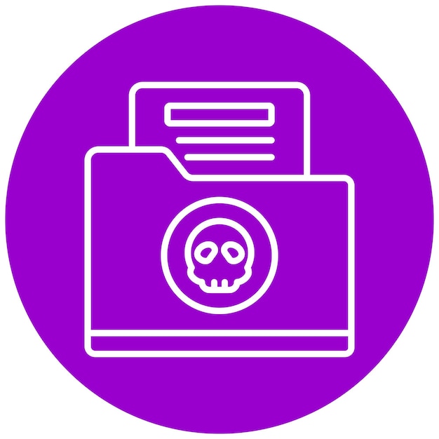 Estilo de icono del archivo hackeado