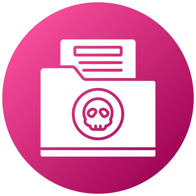 Estilo de icono del archivo hackeado