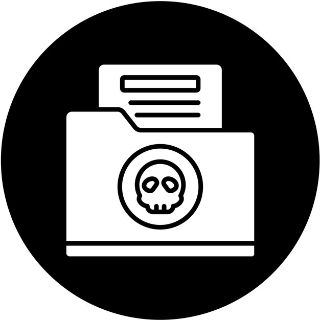Estilo de icono del archivo hackeado