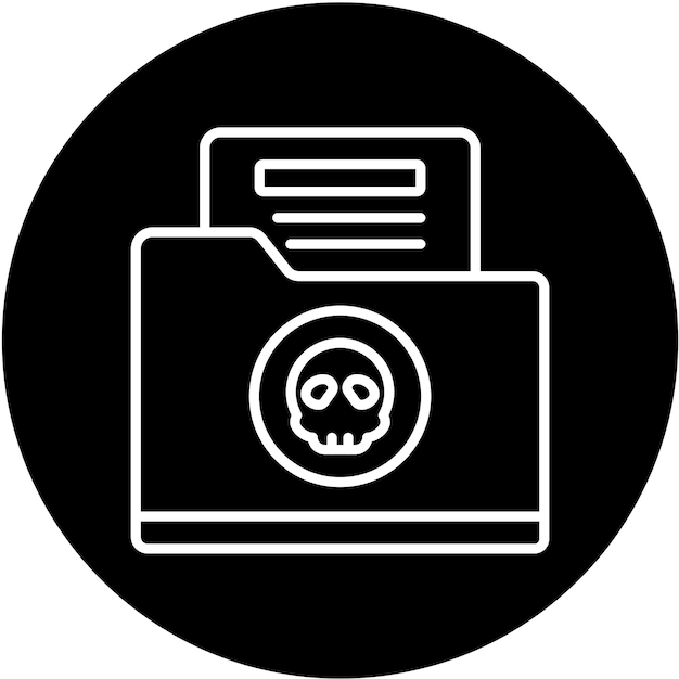 Estilo de icono del archivo hackeado