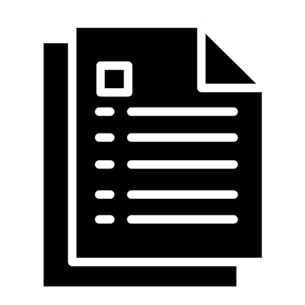 Estilo del icono de los archivos de diseño vectorial
