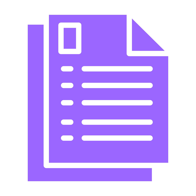 Estilo del icono de los archivos de diseño vectorial