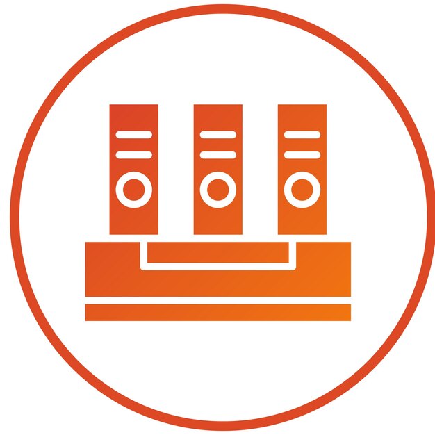 Estilo del icono de los archivos de diseño vectorial