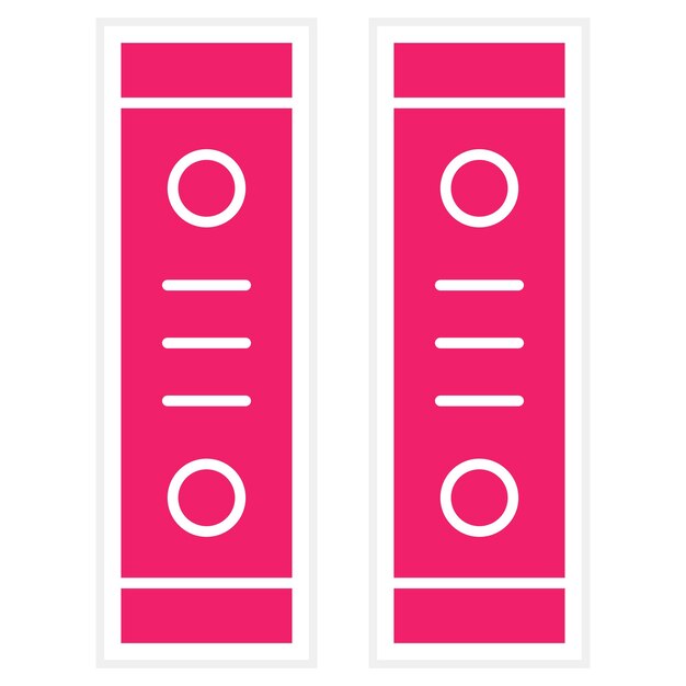 Estilo del icono de los archivos de diseño vectorial