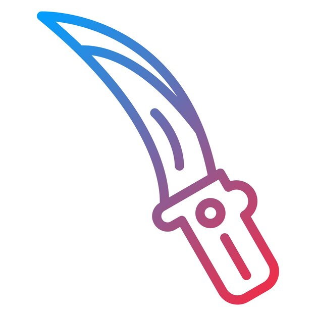 Estilo del icono del arma de cuerpo a cuerpo