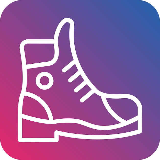 Estilo del icono de arranque de diseño vectorial