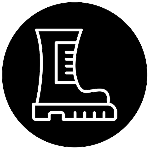 Estilo del icono de arranque de diseño vectorial