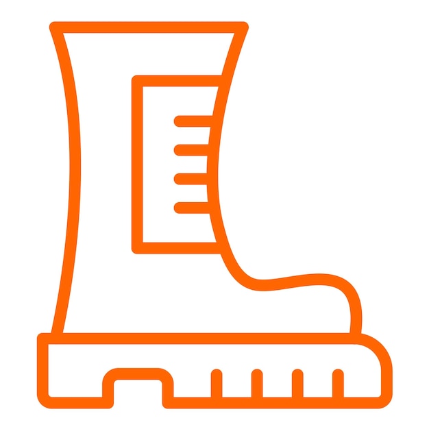 Estilo del icono de arranque de diseño vectorial