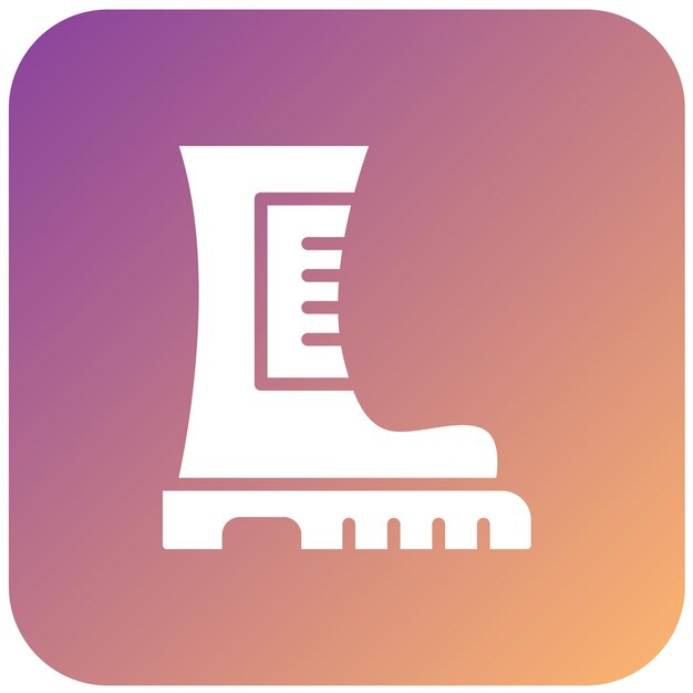 Estilo del icono de arranque de diseño vectorial