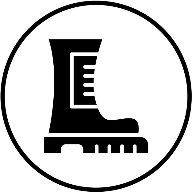 Estilo del icono de arranque de diseño vectorial