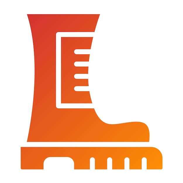 Estilo del icono de arranque de diseño vectorial