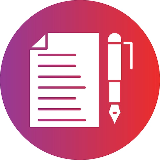 Estilo del icono del artículo de diseño vectorial